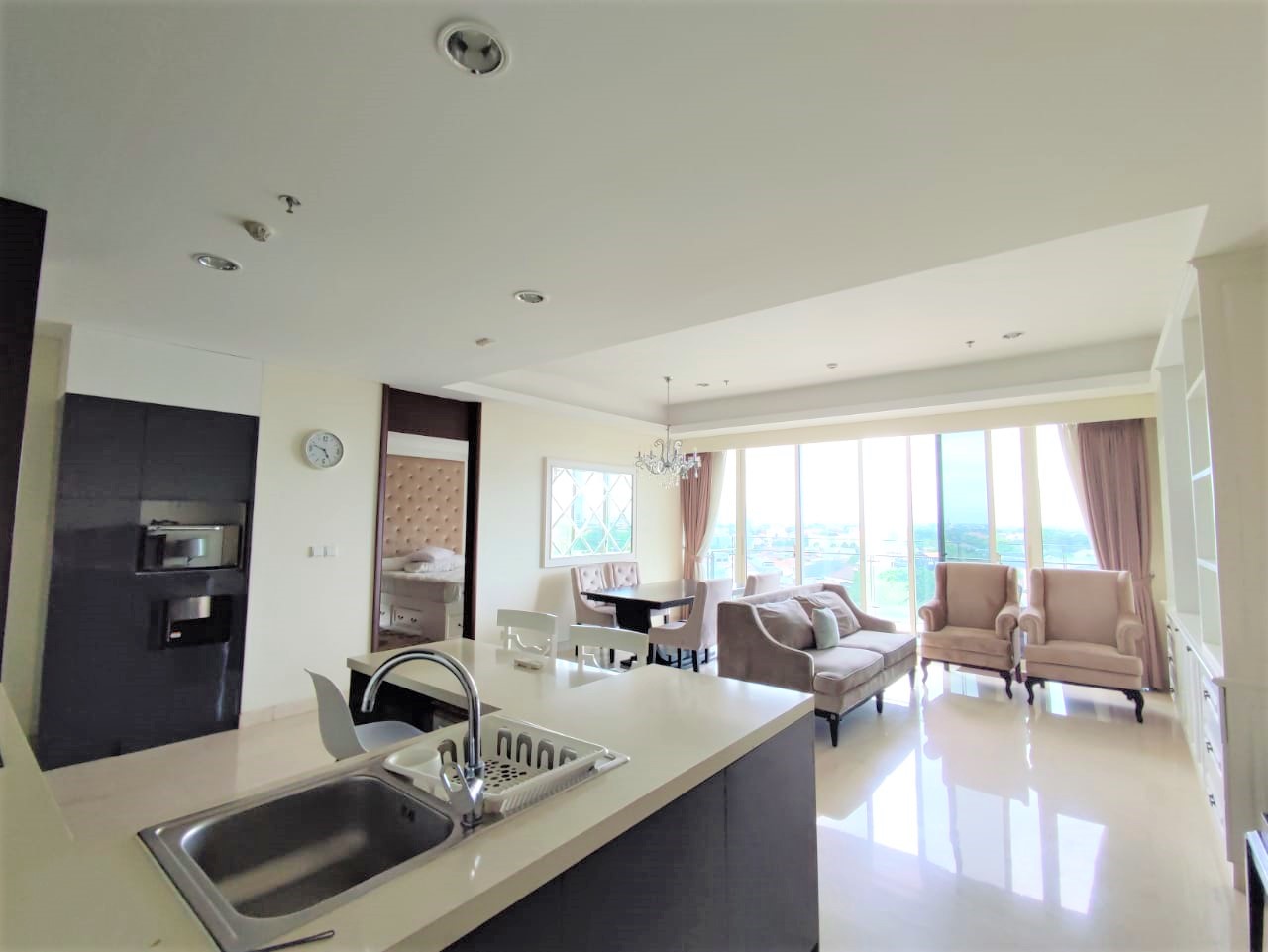 Disewakan Apartemen Pondok Indah Residence Tipe 2 Kamar Tidur Kondisi Fully Furnished