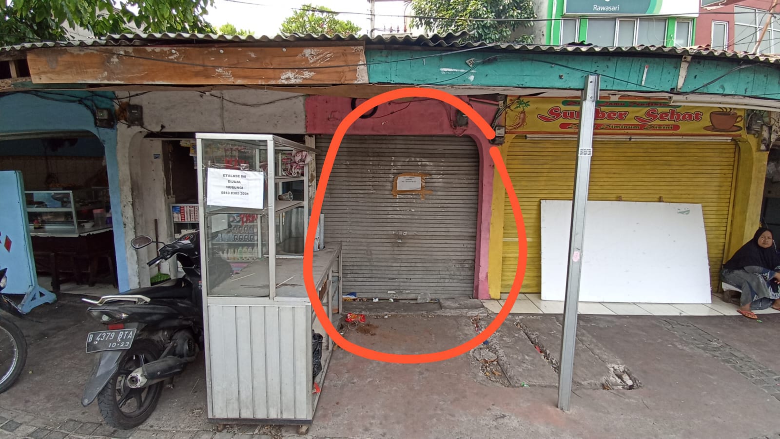 Disewakan Kios di Cempaka Putih, Jakarta Pusat