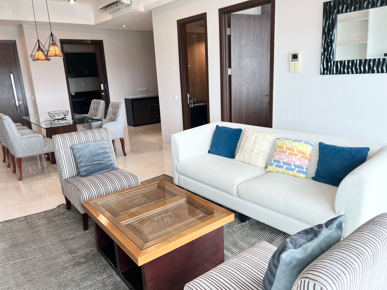 Disewakan Apartemen Kemang Village Residence Tipe 2 Kamar Tidur Kondisi Furnished