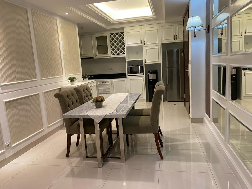 Disewakan Apartemen Casa Grande Tipe 3 Kamar Tidur Kondisi Fully Furnished