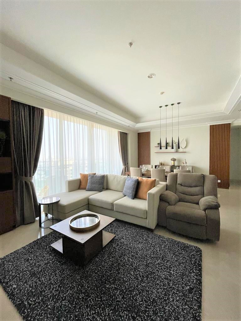 Disewakan Apartemen Pondok Indah Residence Tipe 3 Kamar Tidur Kondisi Fully Furnished