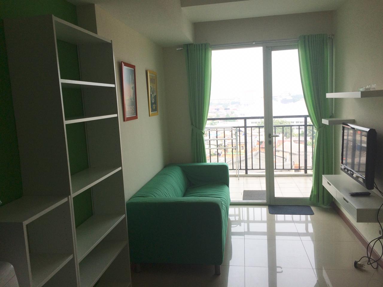 Dijual Apartemen Marbella Tipe 2 Kamar Tidur Kondisi Fully Furnished