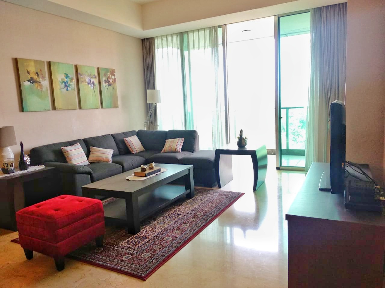 Disewakan Apartemen Kemang Village Tipe 2 Kamar Tidur Kondisi Fully Furnished