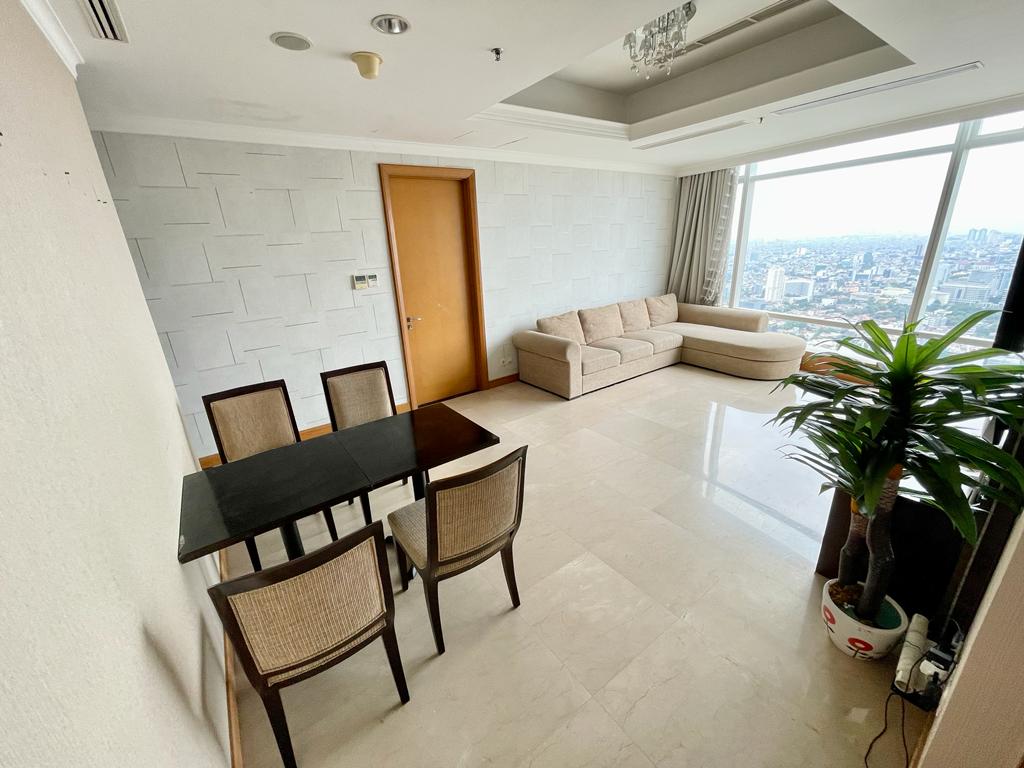 Dijual Murah Apartemen Kempinski Tipe 2 Kamar Tidur Kondisi Fully Furnished