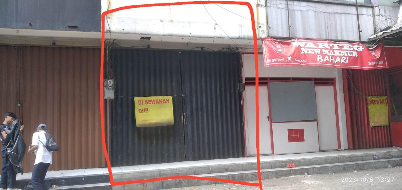 Disewakan Ruang Usaha Tipe 1 Lantai di Bantarjati, Bogor