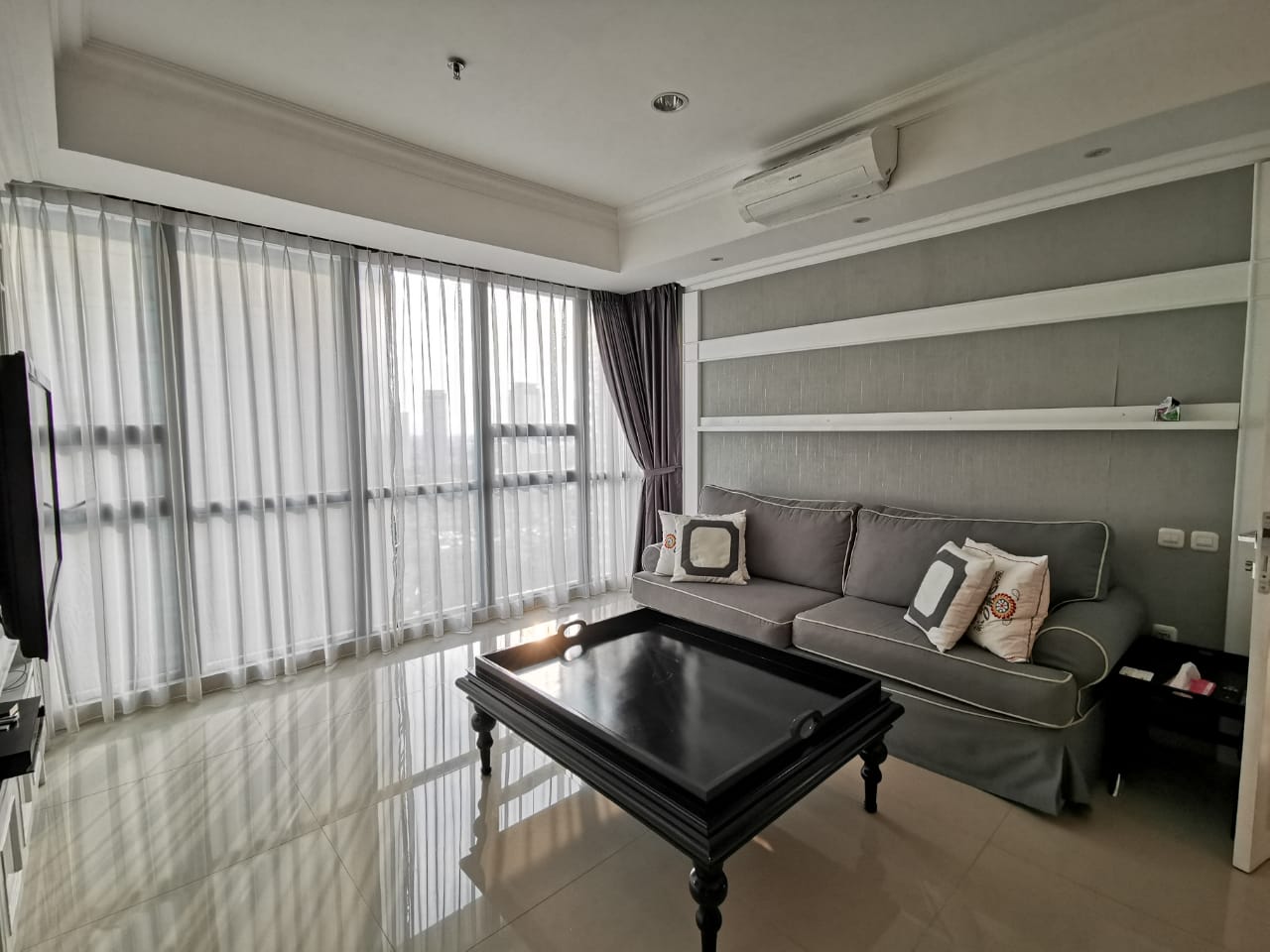 Disewakan Apartemen Kemang Village Tipe 2 Kamar Tidur Kondisi Fully Furnished