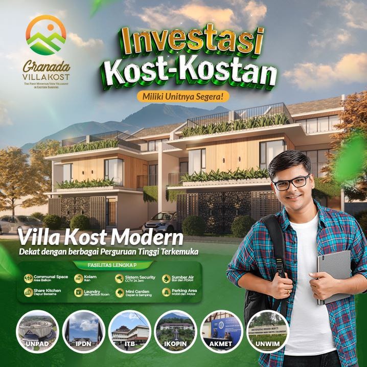 INVESTASI RUMAH KOS DI BANDUNG POTENSI INCOME PASSIVE RATUSAN JUTA PERTAHUNNYA