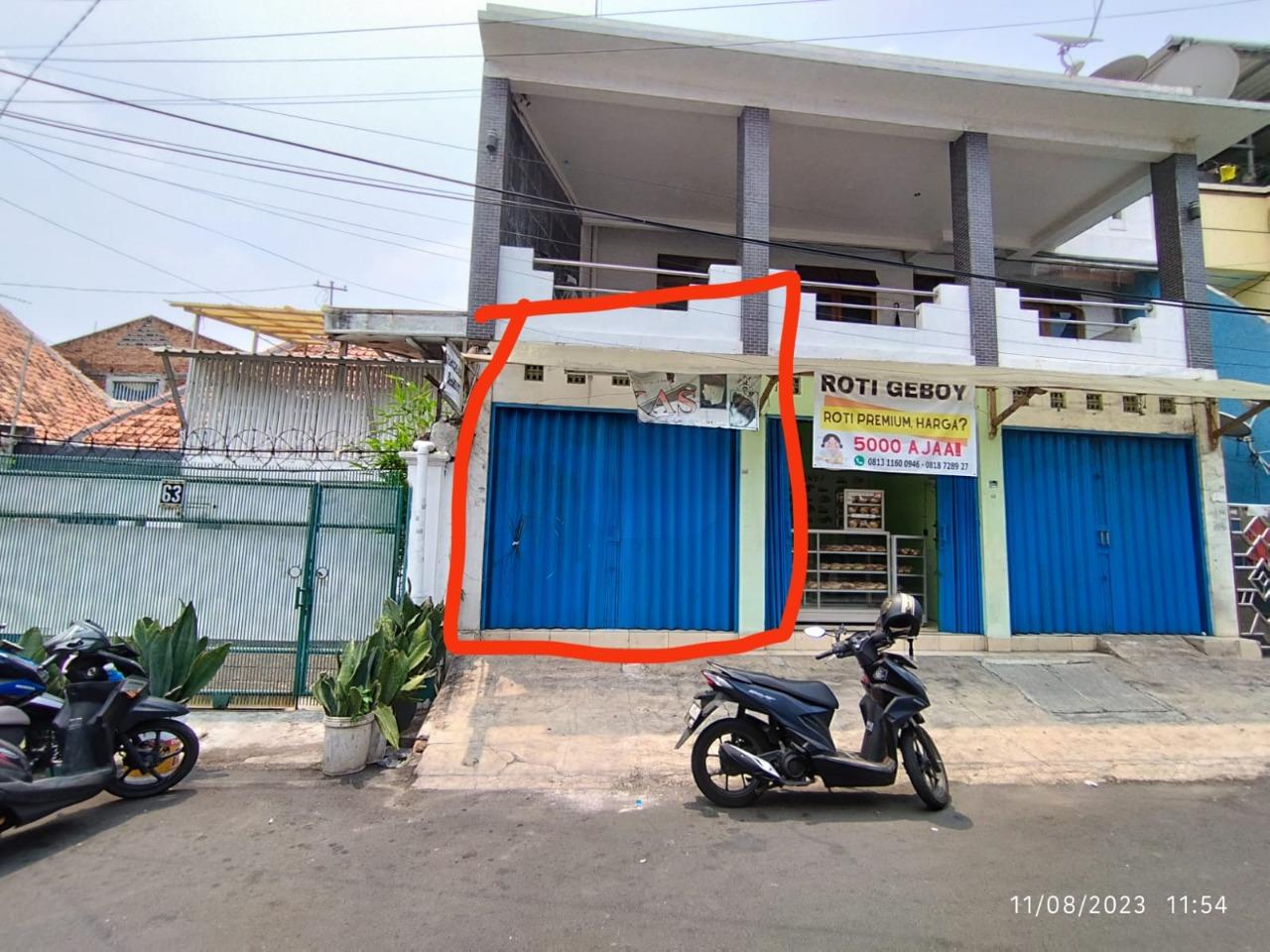 Disewakan Kios 1 Lantai di Tanah Tinggi Jakarta Pusat