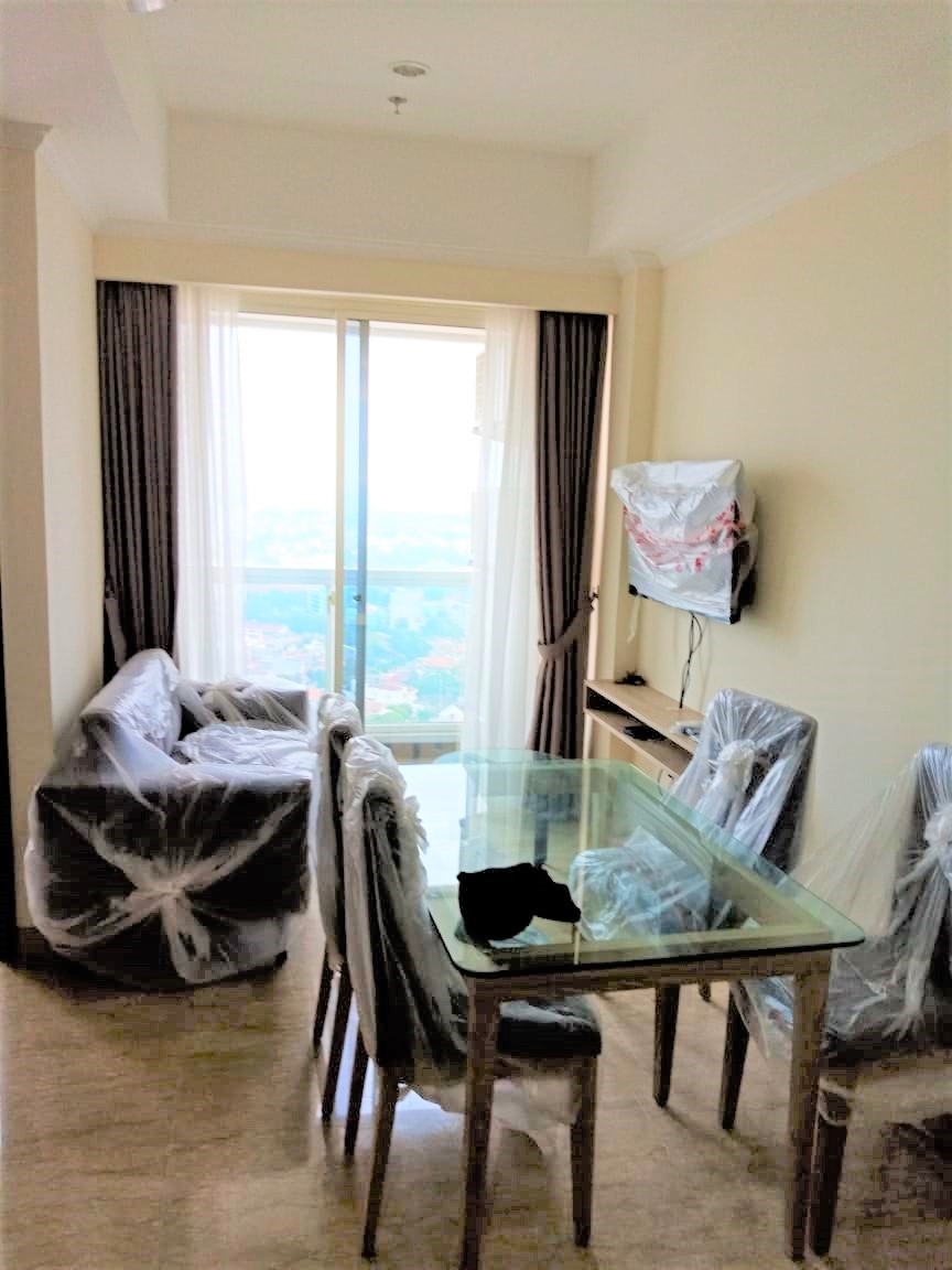 Disewakan Apartemen Menteng Park Tipe 2 Kamar Tidur Kondisi Fully Furnihed