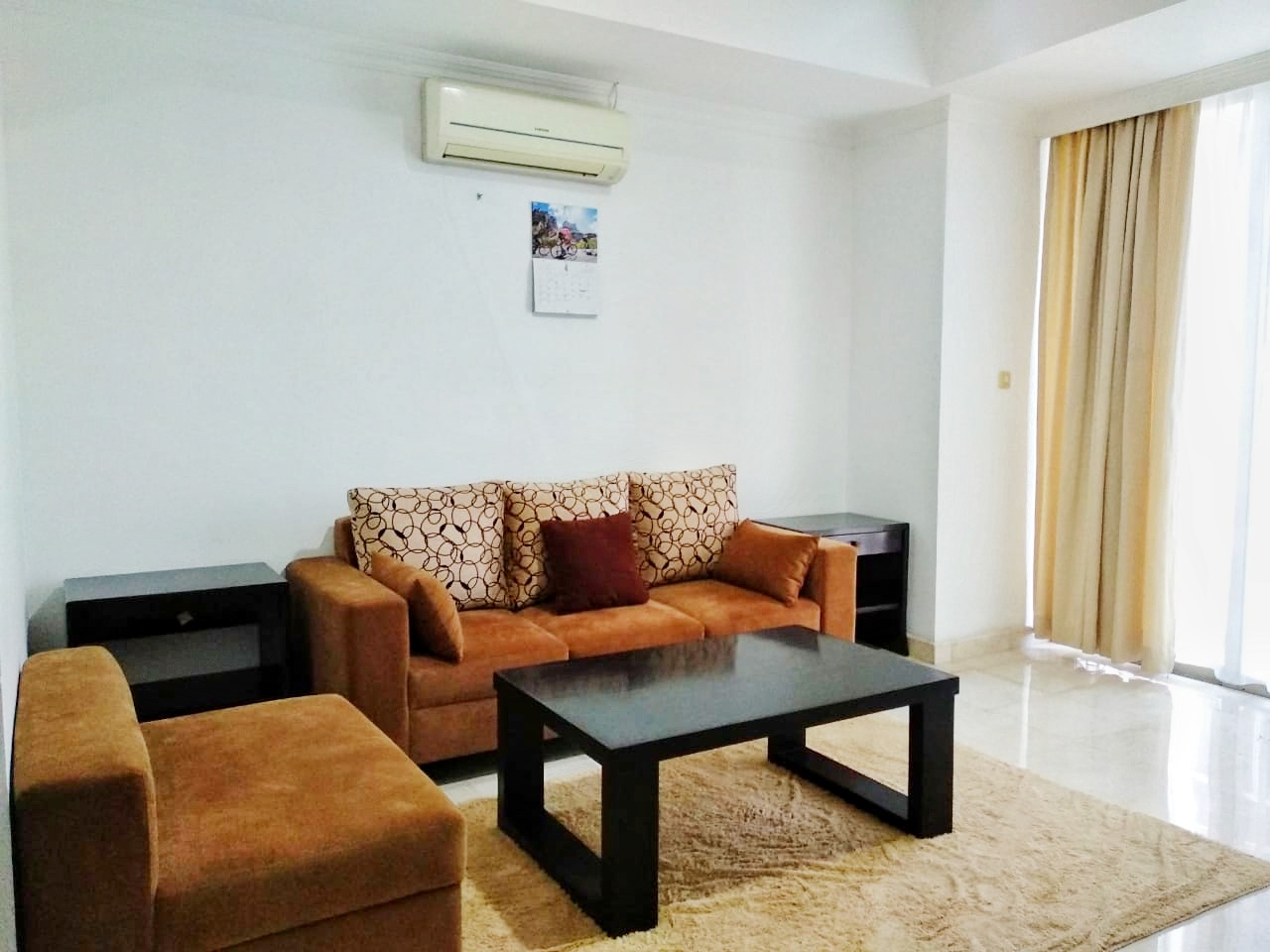 Dijual Apartemen Sudirman Mansion Tipe 2 Kamar Tidur Kondisi Fully Furnished