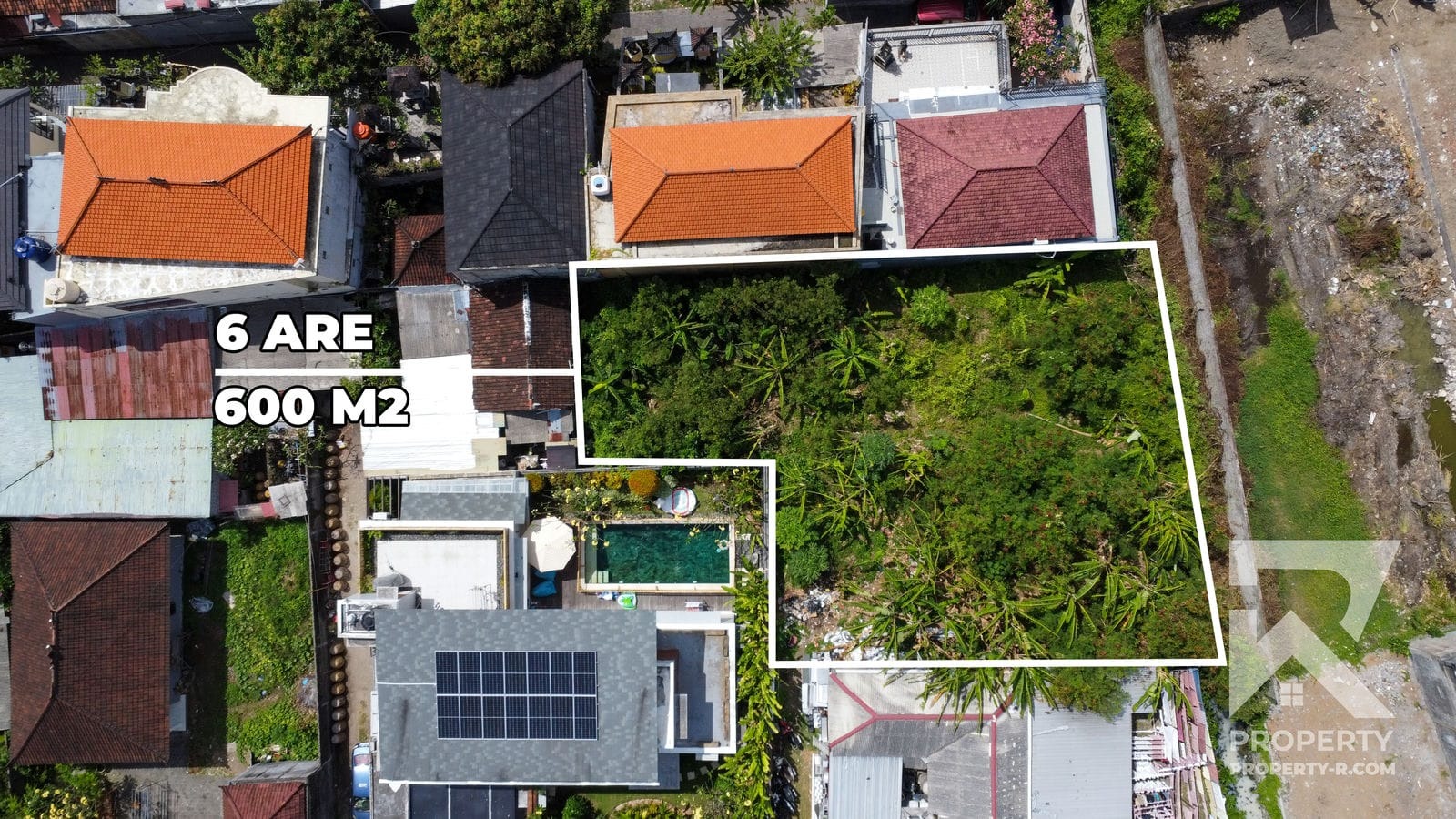 Prime For Sale Leasehold 600 m2 Land Plot in Sanur Bali