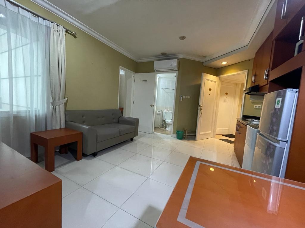 Disewakan Apartemen Batavia Tipe 1 Kamar Tidur Kondisi Full Furnished