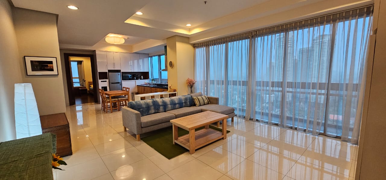 Dijual Apartemen Kemang Mansion Tipe 2 Kamar Tidur Kondisi Fully Furnished