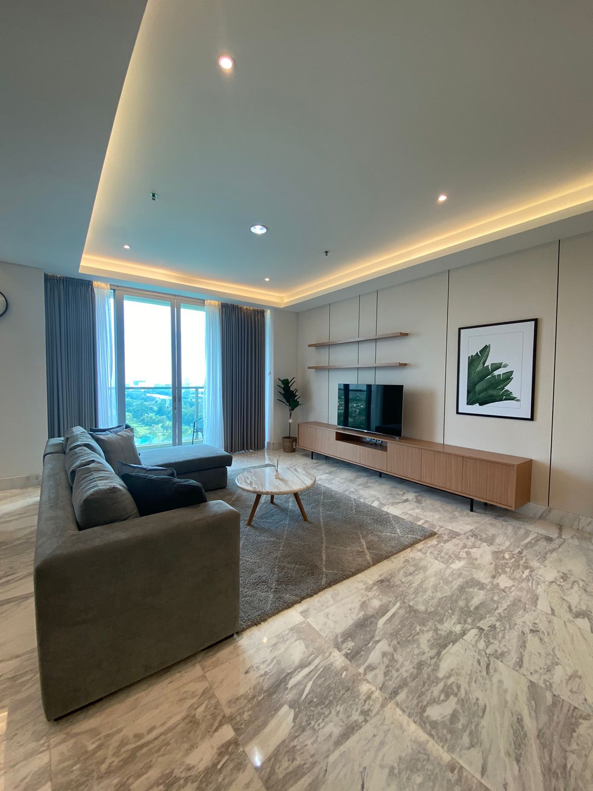 Disewakan Apartemen Senayan City Tipe 3 Kamar Tidur Kondisi Fully Furnished