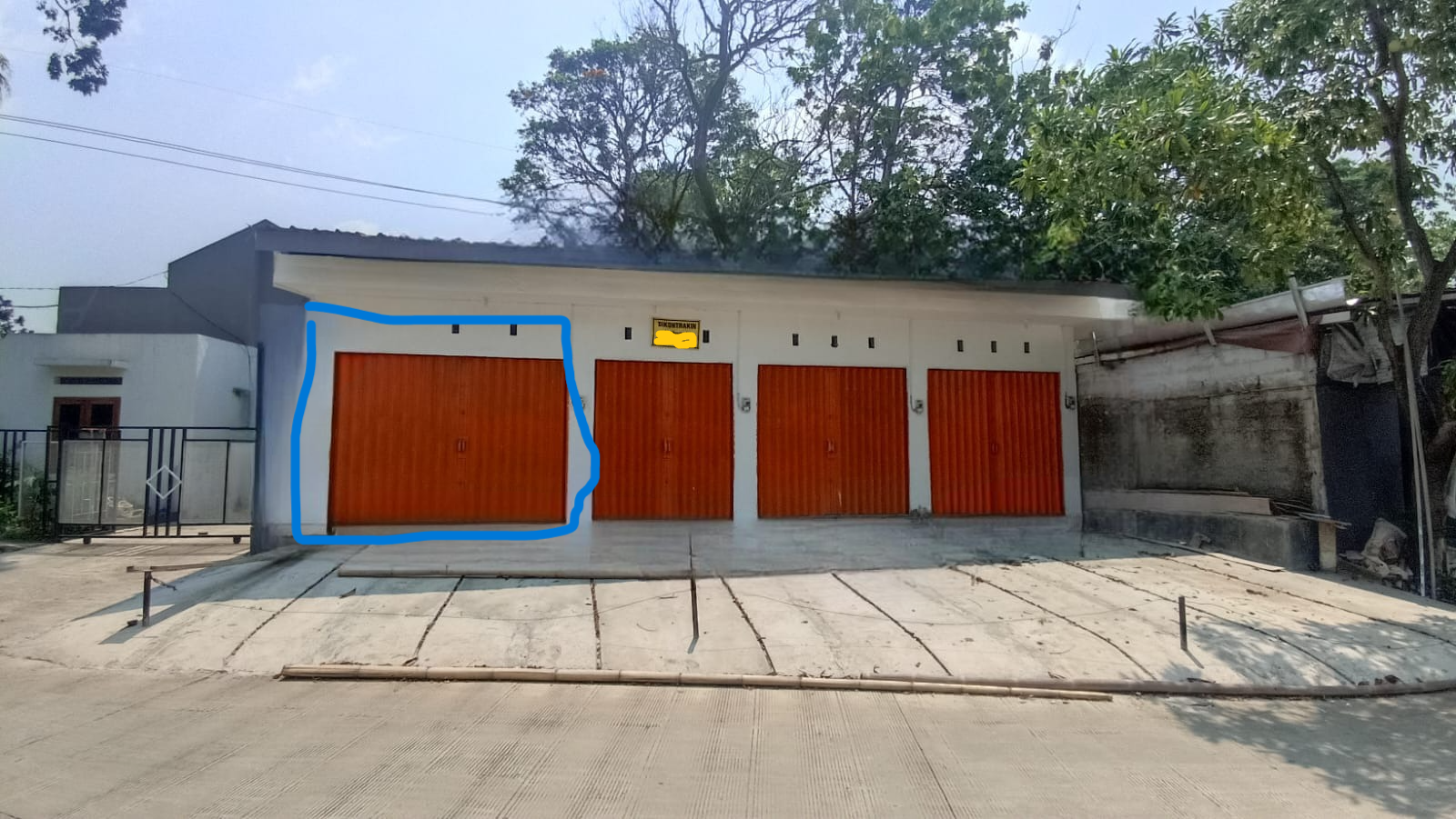 Disewakan Ruang Usaha Tipe 1 Lantai di Jl. Raya Kertamaya, Bogor