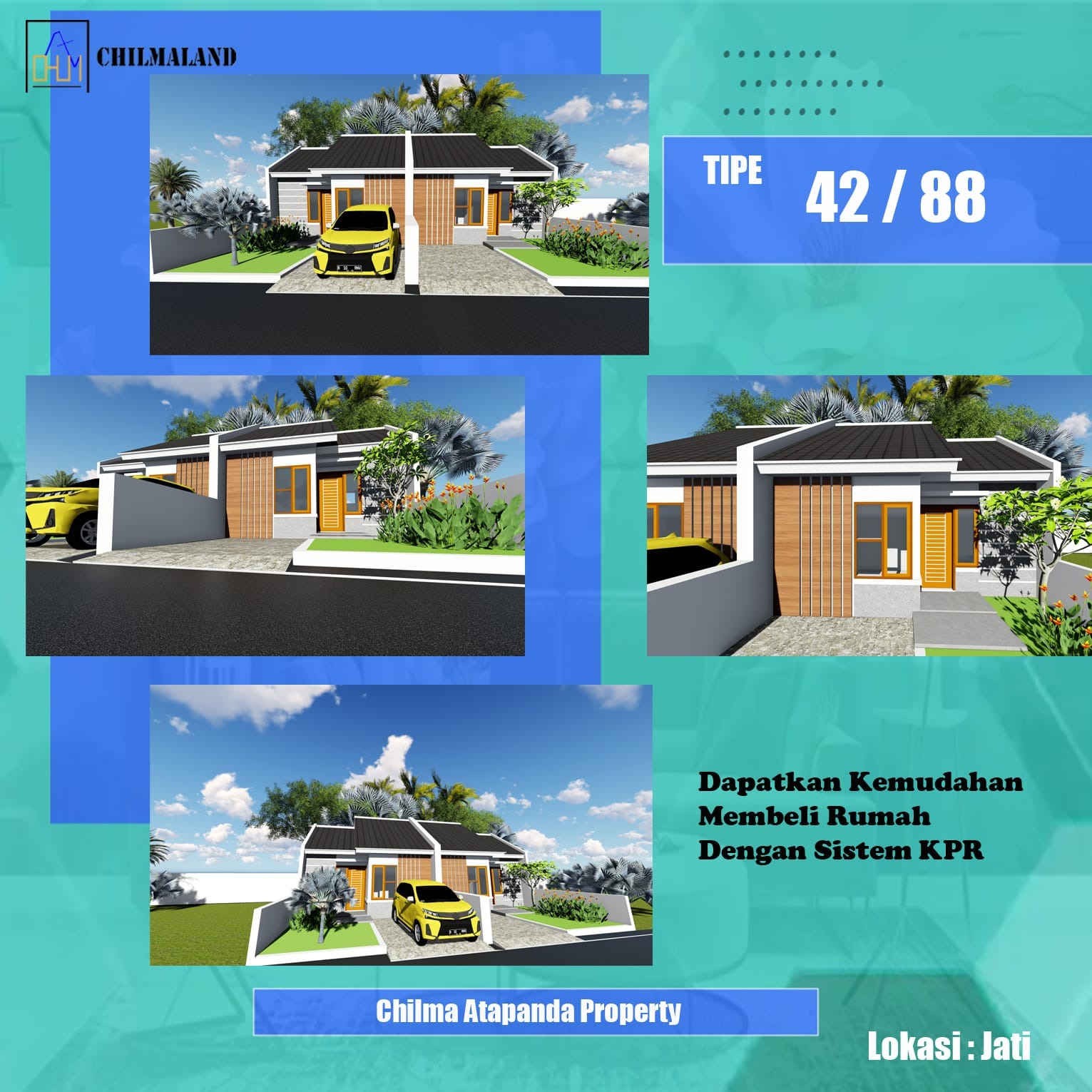 Rumah Pesan Bangun Dijual Harga Murah di Jati Kudus