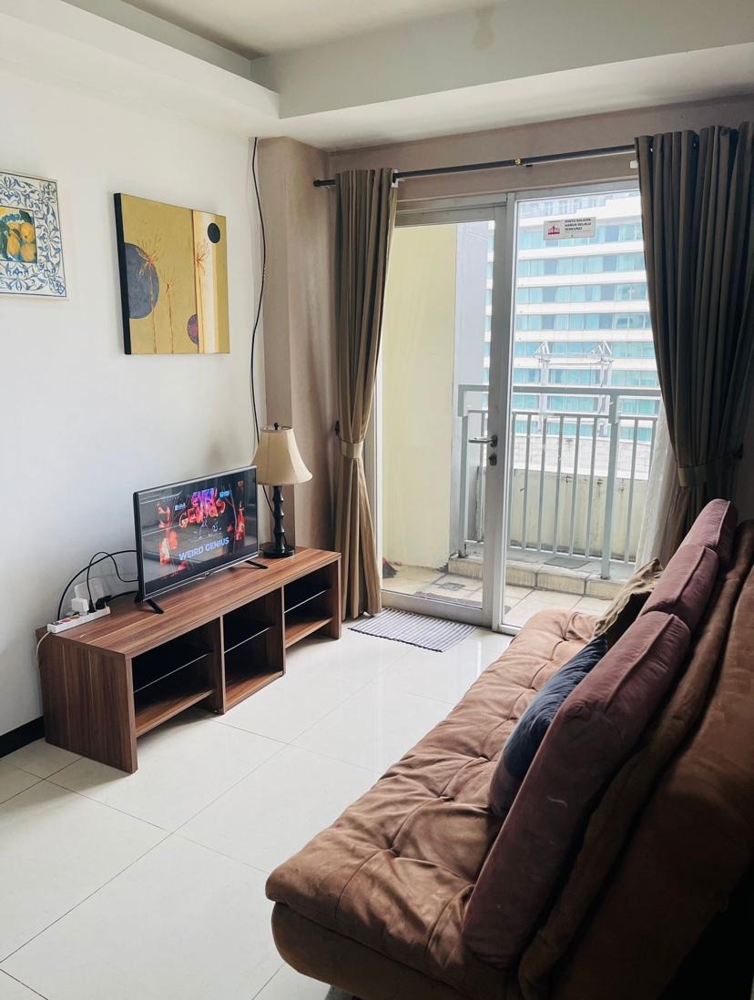 Dijual Apartemen Jakarta Residence Tipe 2 Kamar Tidur Kondisi Fully Furnished