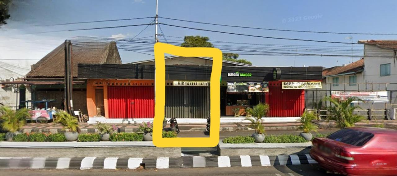 Disewakan Kios Tipe 1 Lantai di Area Komersial Klaten