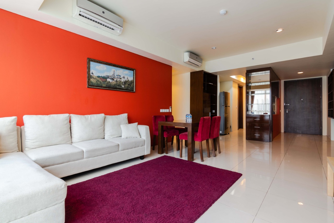 Disewakan Apartemen Kemang Village Tipe 3 Kamar Tidur Kondisi Fully Furnished