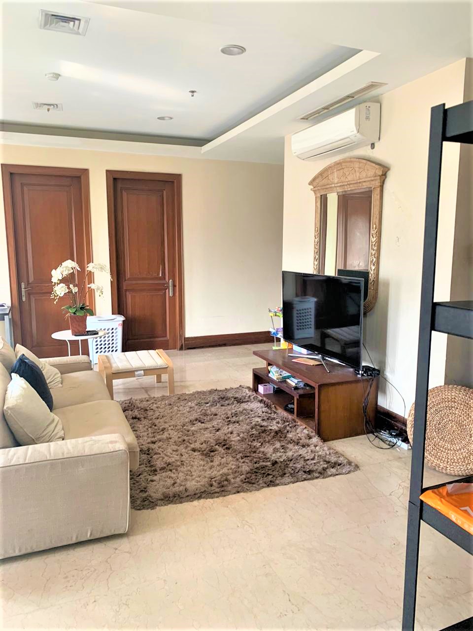 Dijual Apartemen Cik Ditiro Residence Tipe 3 Kamar Tidur Kondisi Fully Furnished