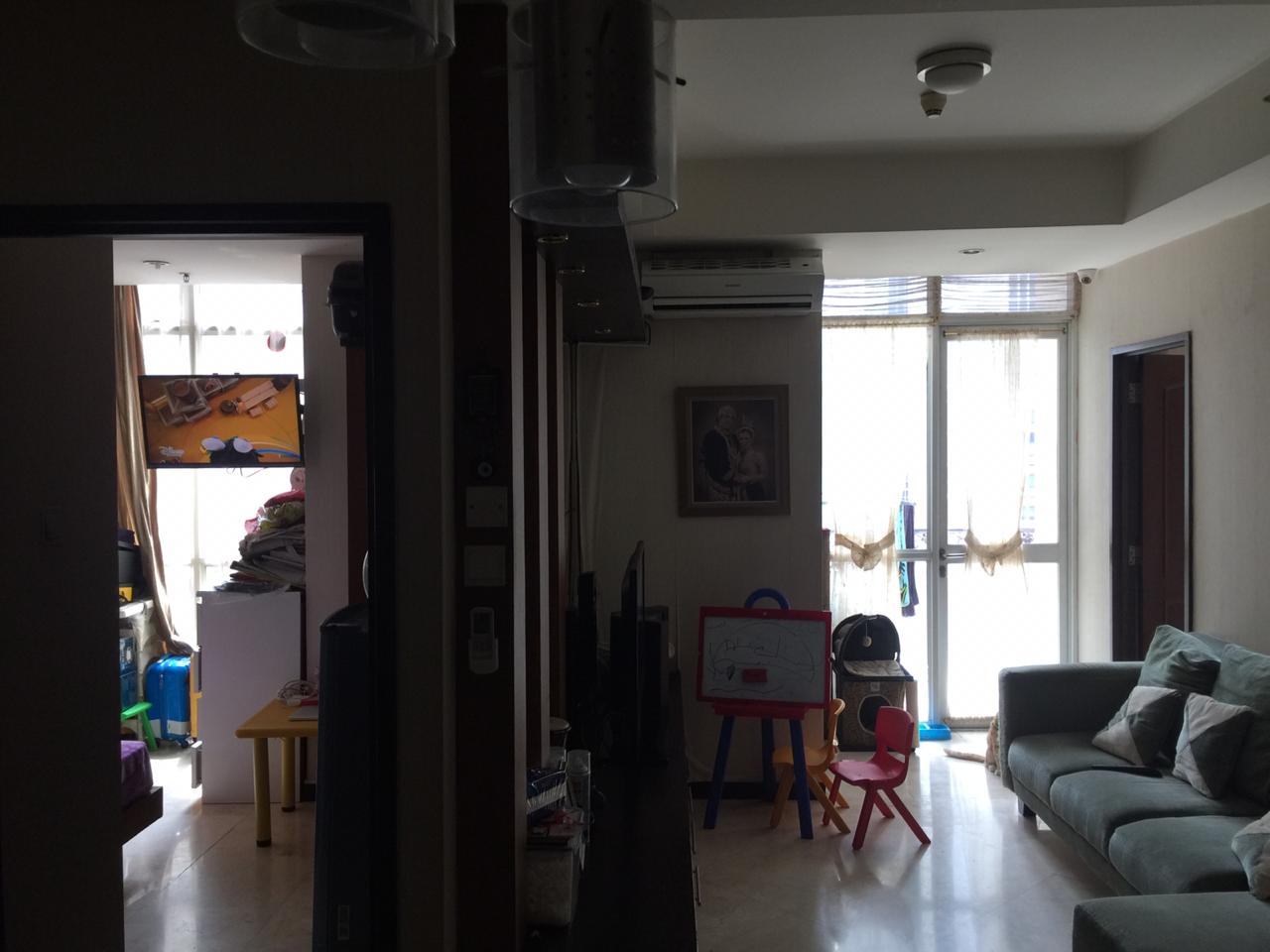 Dijual Apartemen Bellagio Residence Tipe 2 Kamar Tidur Kondisi Fully Furnished