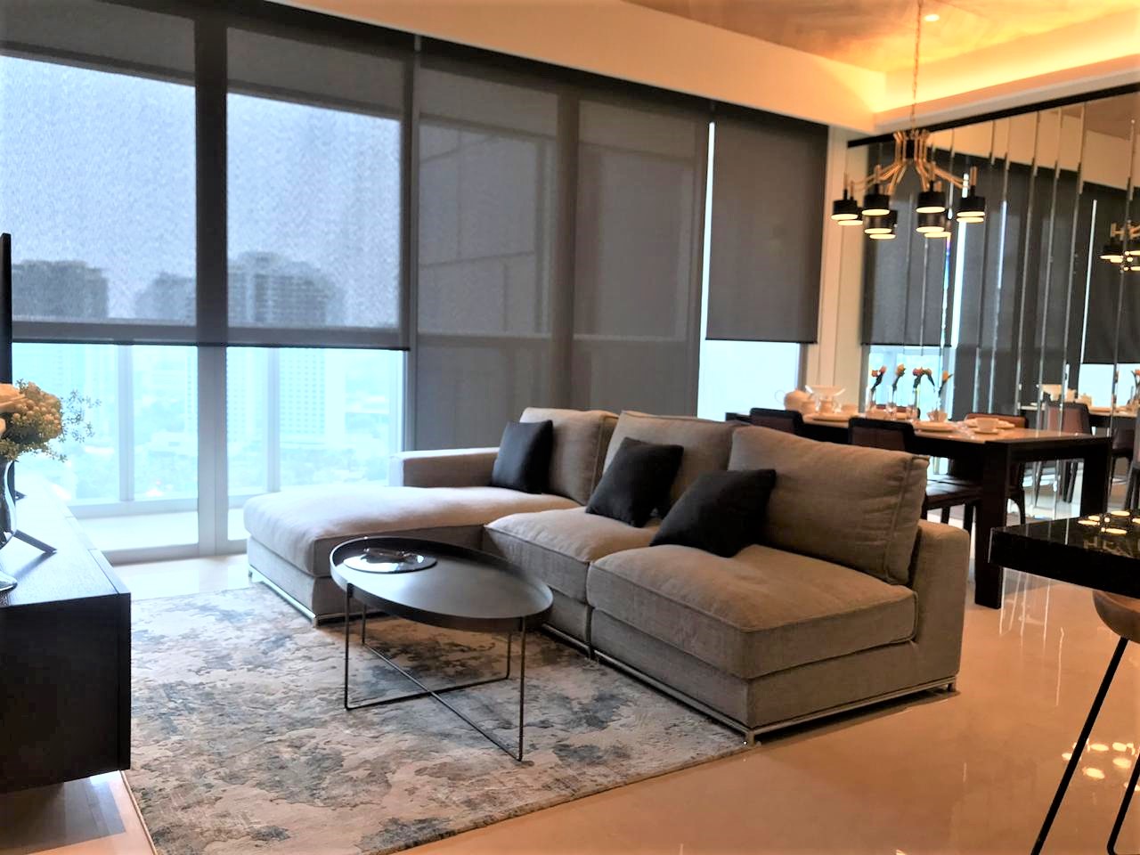 Disewakan Apartemen Anandamaya Tipe 2 Kamar Tidur Kondisi Fully Furnished