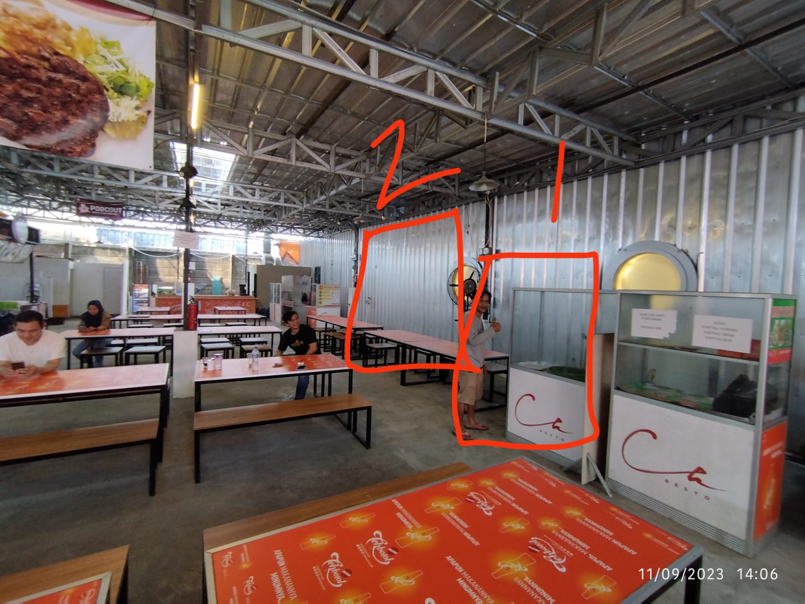 Disewakan Stand Tempat Usaha di Danau Indah, Sunter Jakarta Utara