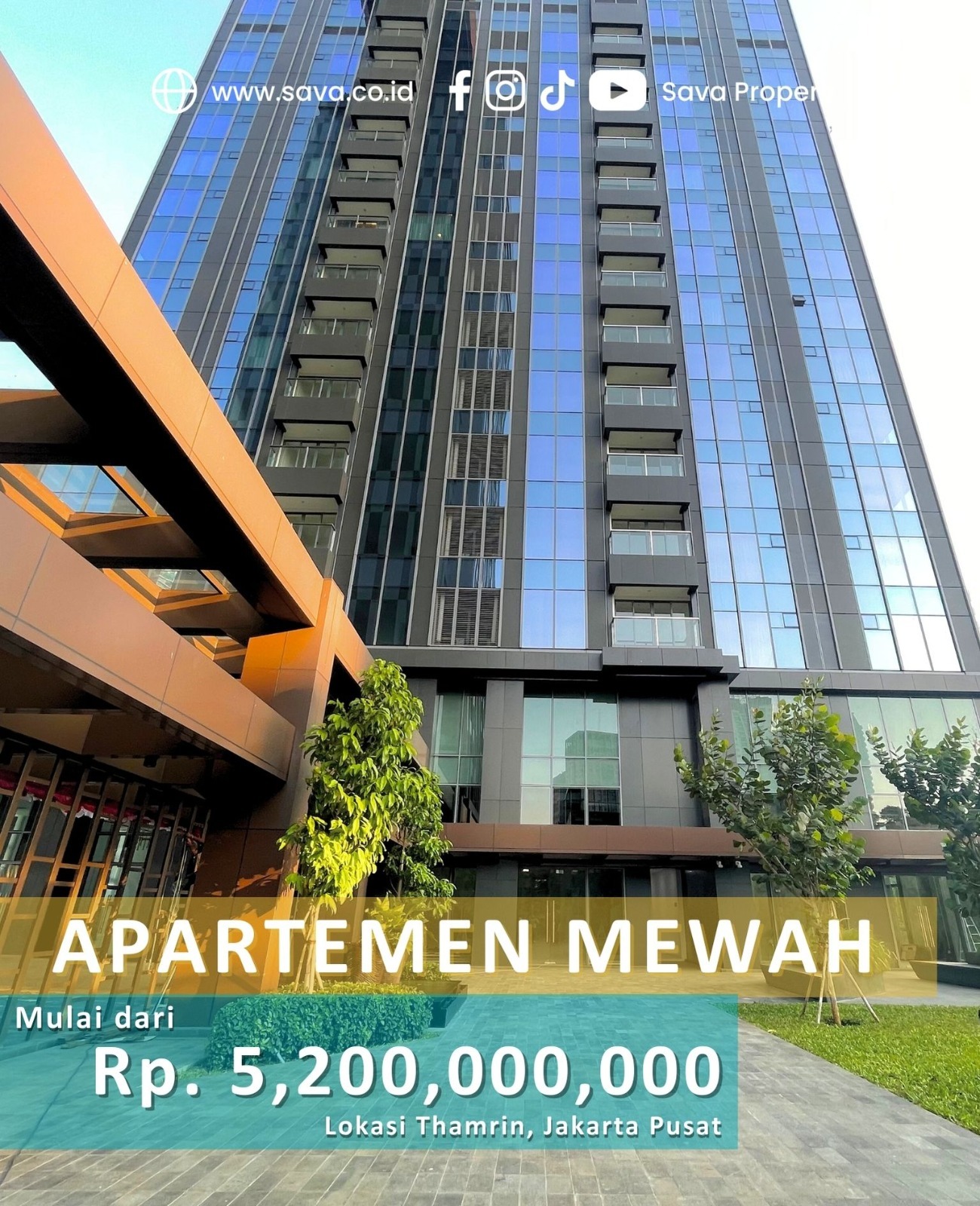 Dijual Luxury Apartemen 57 Promenade Di Thamrin Jakarta Pusat