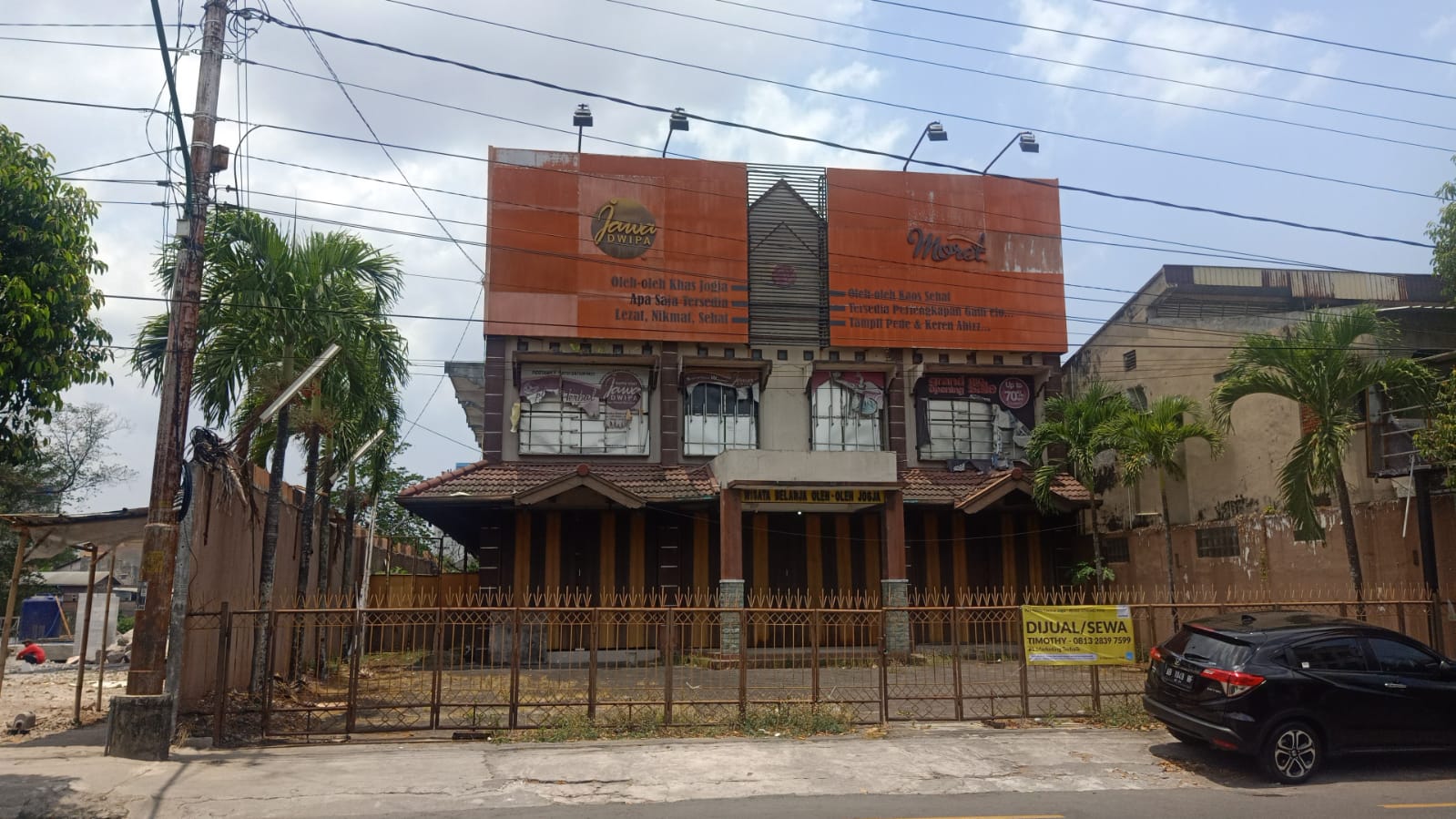 Disewakan Ruko 2,5 Lantai di Sleman Yogyakarta Cocok Untuk Cafe