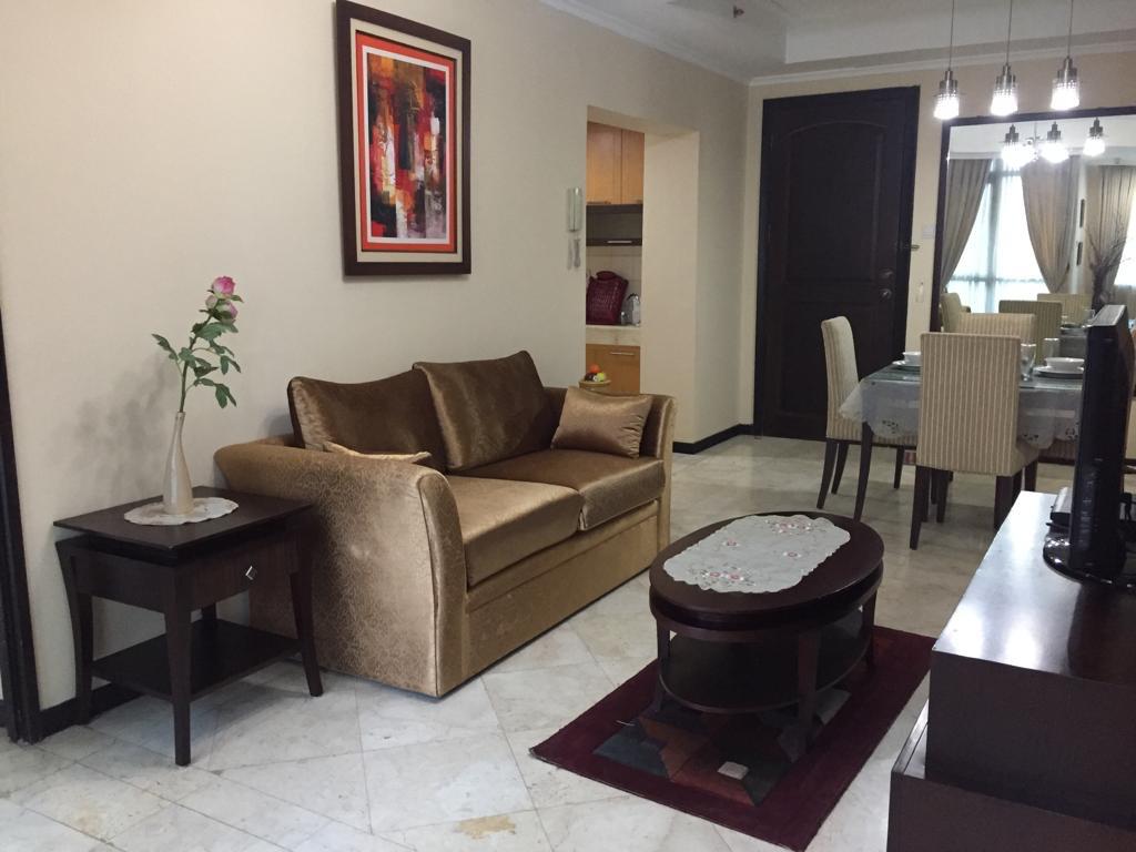 Disewakan Apartemen Bellagio Residence Tipe 2+1 Bedrooms Kondisi Fully Furnished