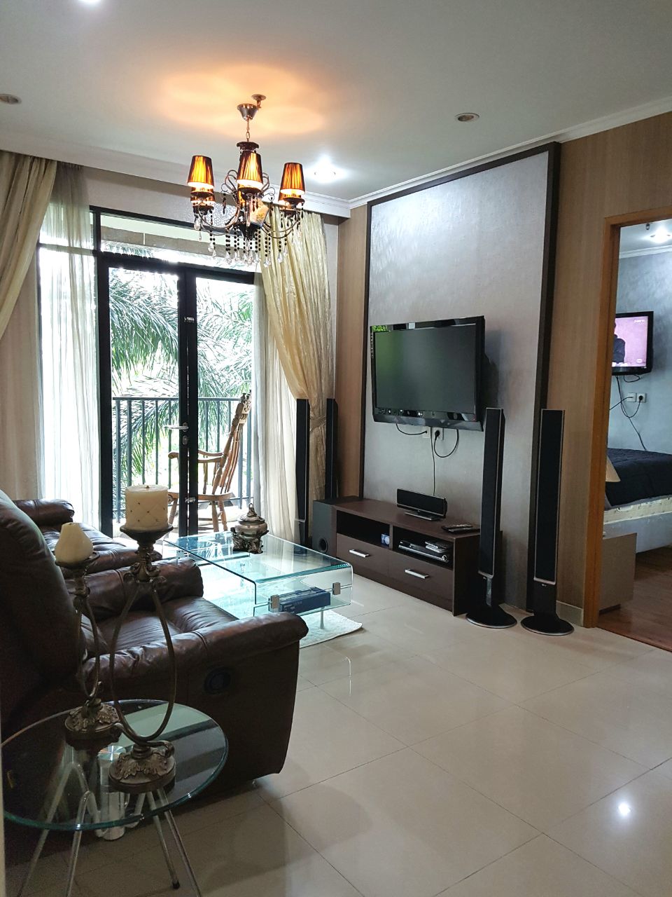 Disewakan Apartemen Hampton's Park Tipe 2 Kamar Tidur Kondisi Fully Furnished
