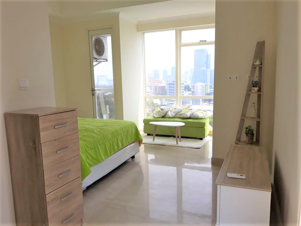 Disewakan Apartemen Menteng Park Tipe 1 Kamar Tidur Kondisi Fully Furnished