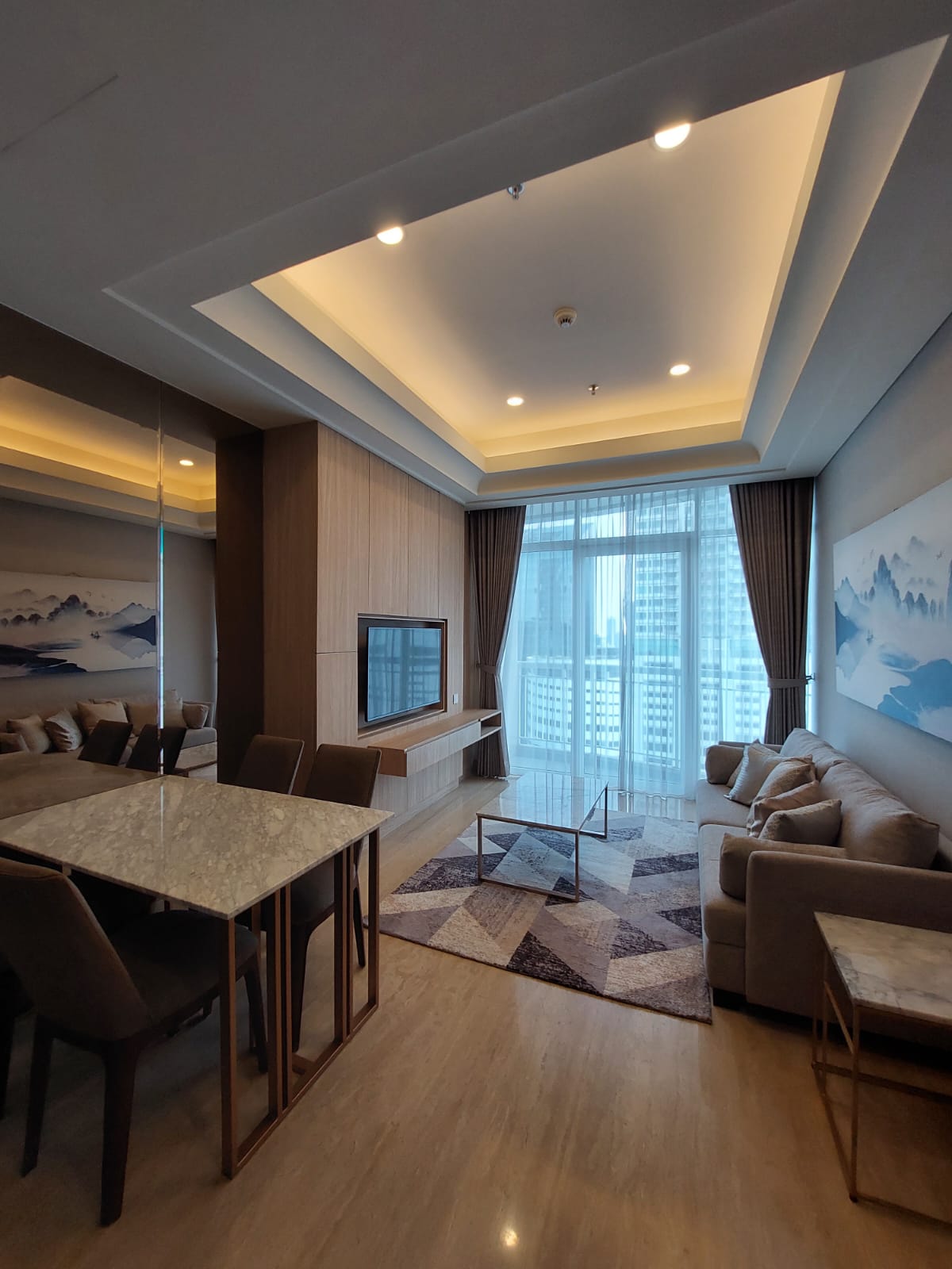 Disewakan Apartemen South Hill Tipe 2 Kamar Tidur Kondisi Full Furnished