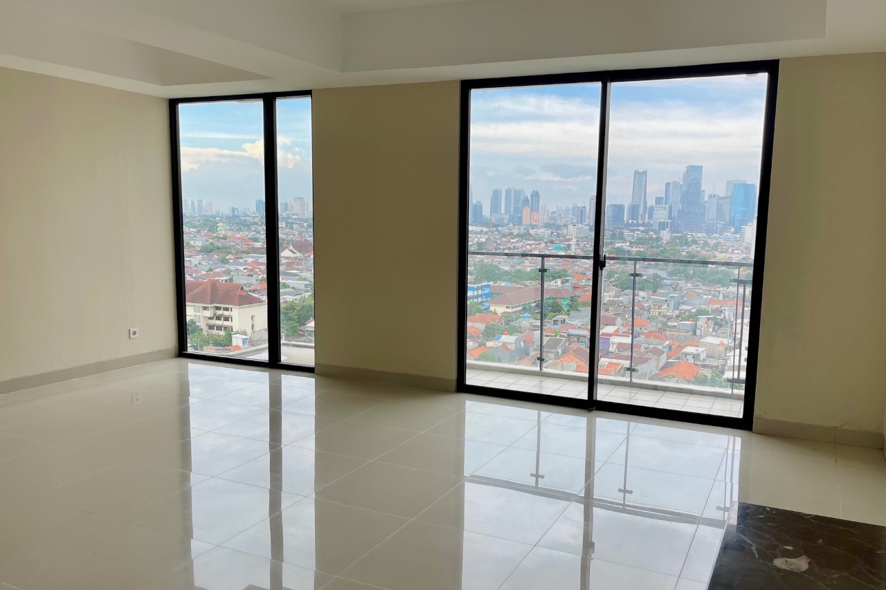 Dijual Apartemen Nine Residence Tipe Combine 2 Kamar Tidur Kondisi Un Furnished