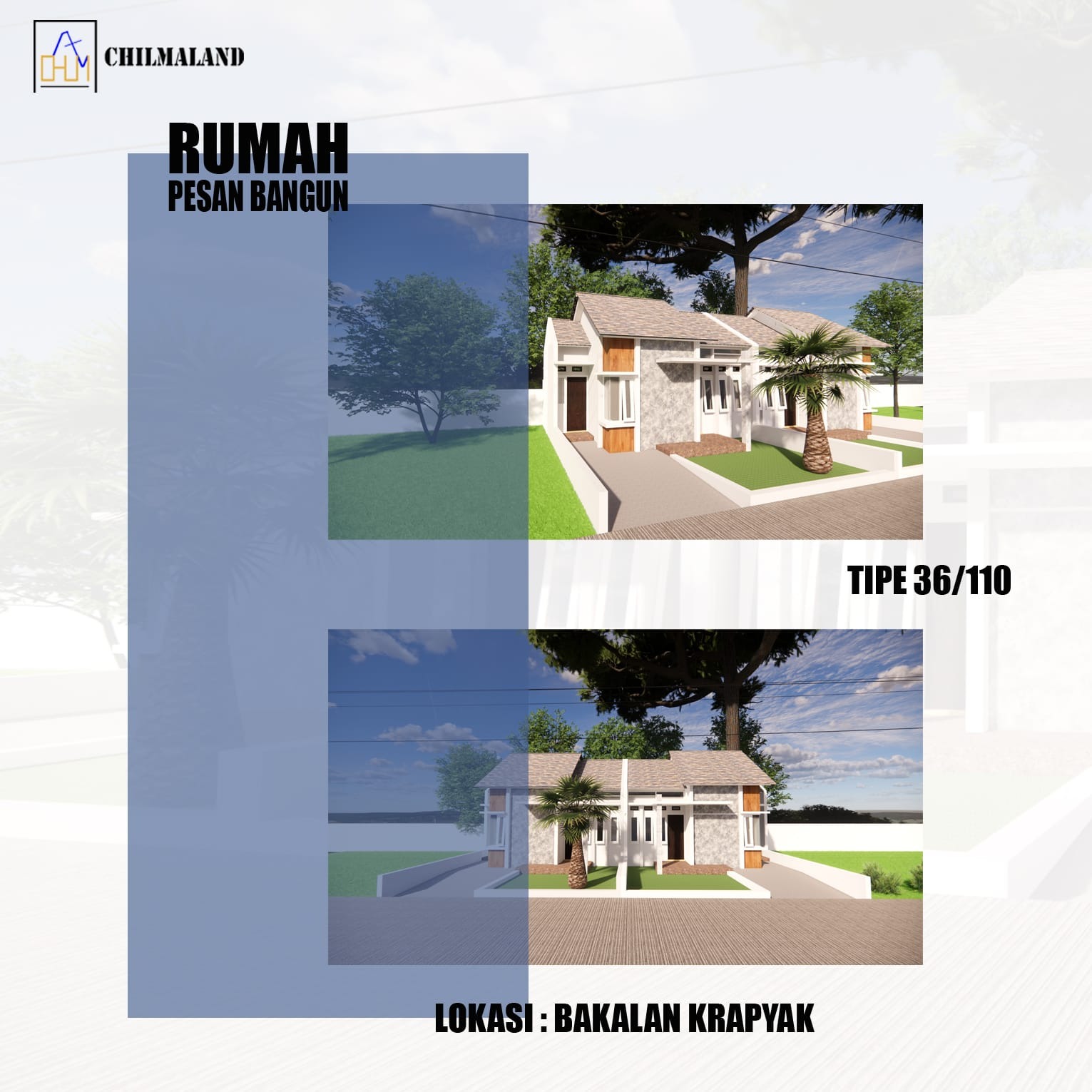 Dijual Rumah Pesan Bangun Modern Bakalan Krapyak