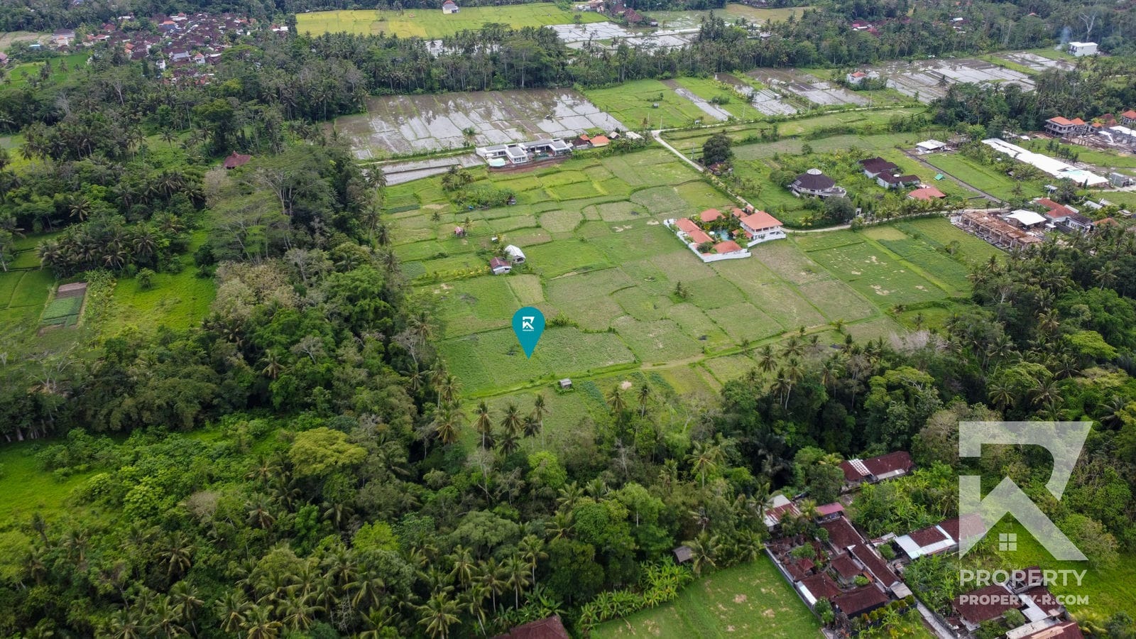 Land for Sale Leasehold with Ricefield View in Pejeng Bali