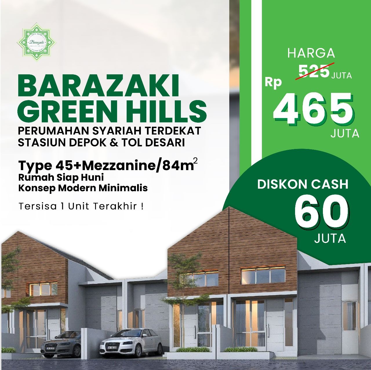 Perumahan Syariah Di Kota Depok Dekat Tol Dan Stasiun KRL, Surat SHM