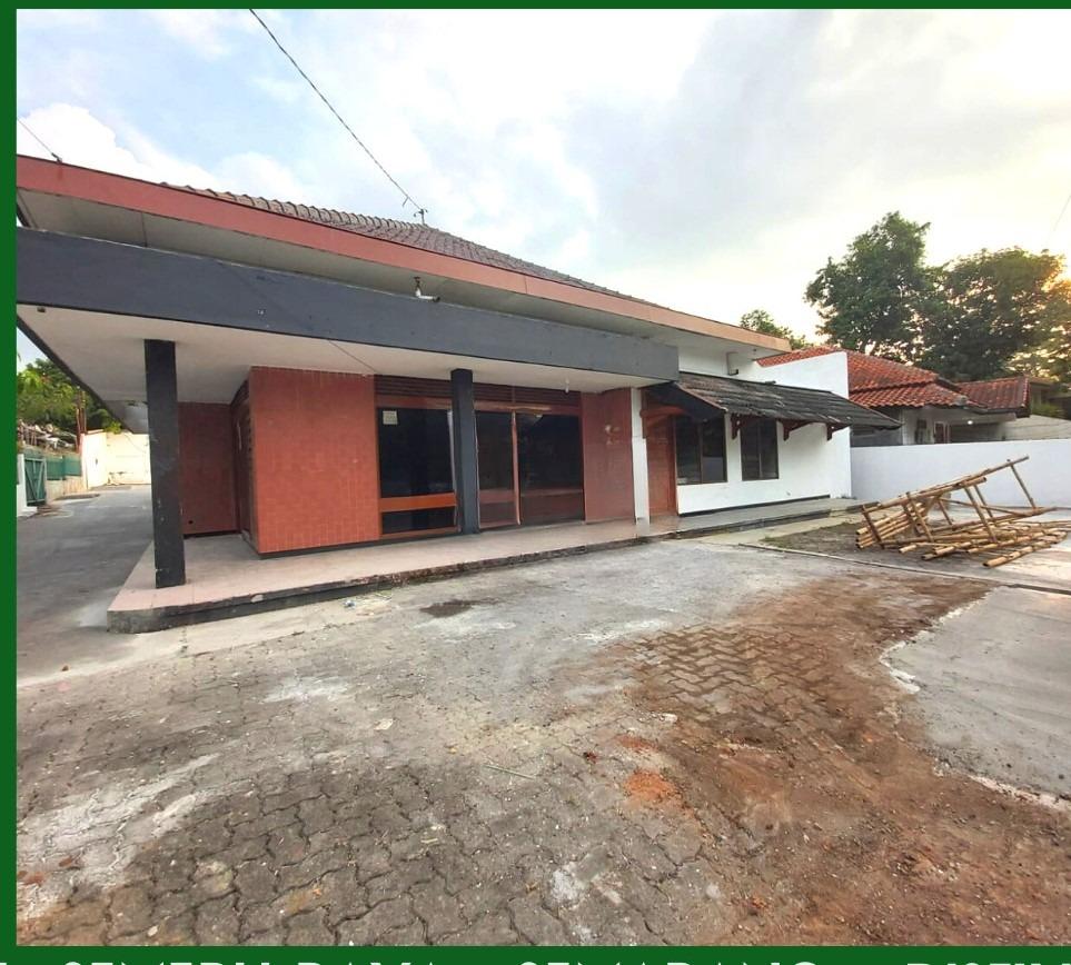 Disewakan Rumah untuk Ruang Usaha di Jl. Semeru Raya Semarang