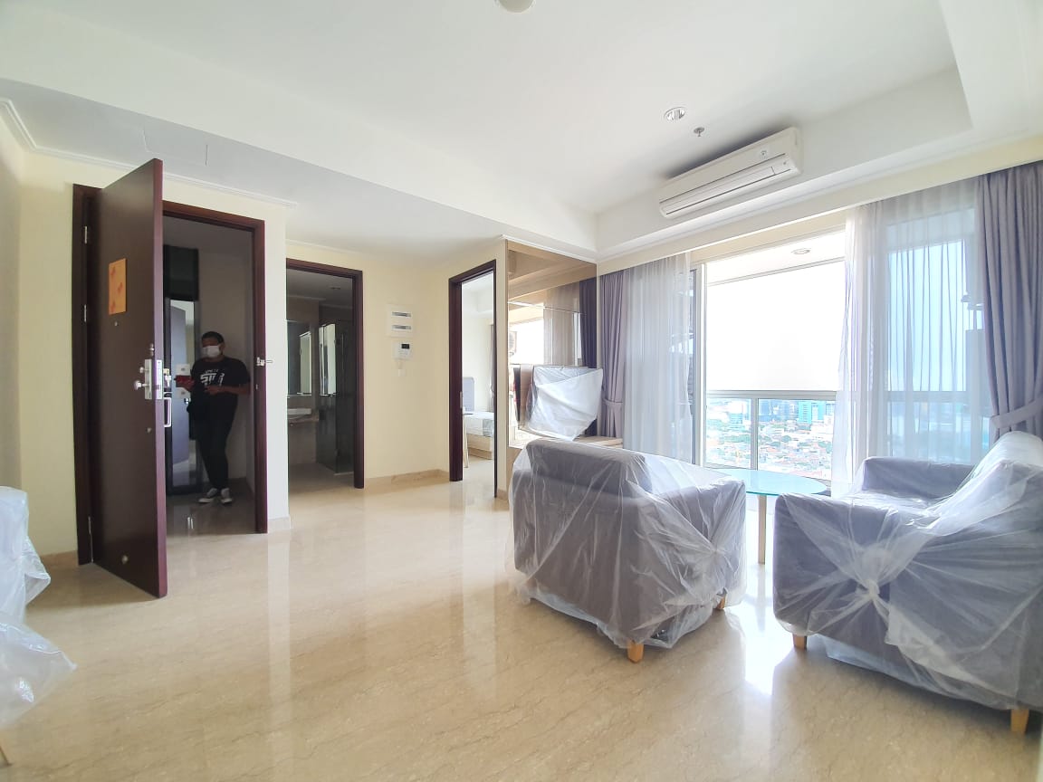 Dijual Apartemen Menteng Park Tipe 3 Kamar Tidur Kondisi Fully Furnished