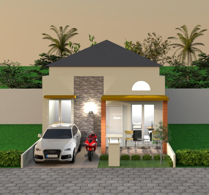 Jual Rumah Pesan Bangun Modern Minimalis