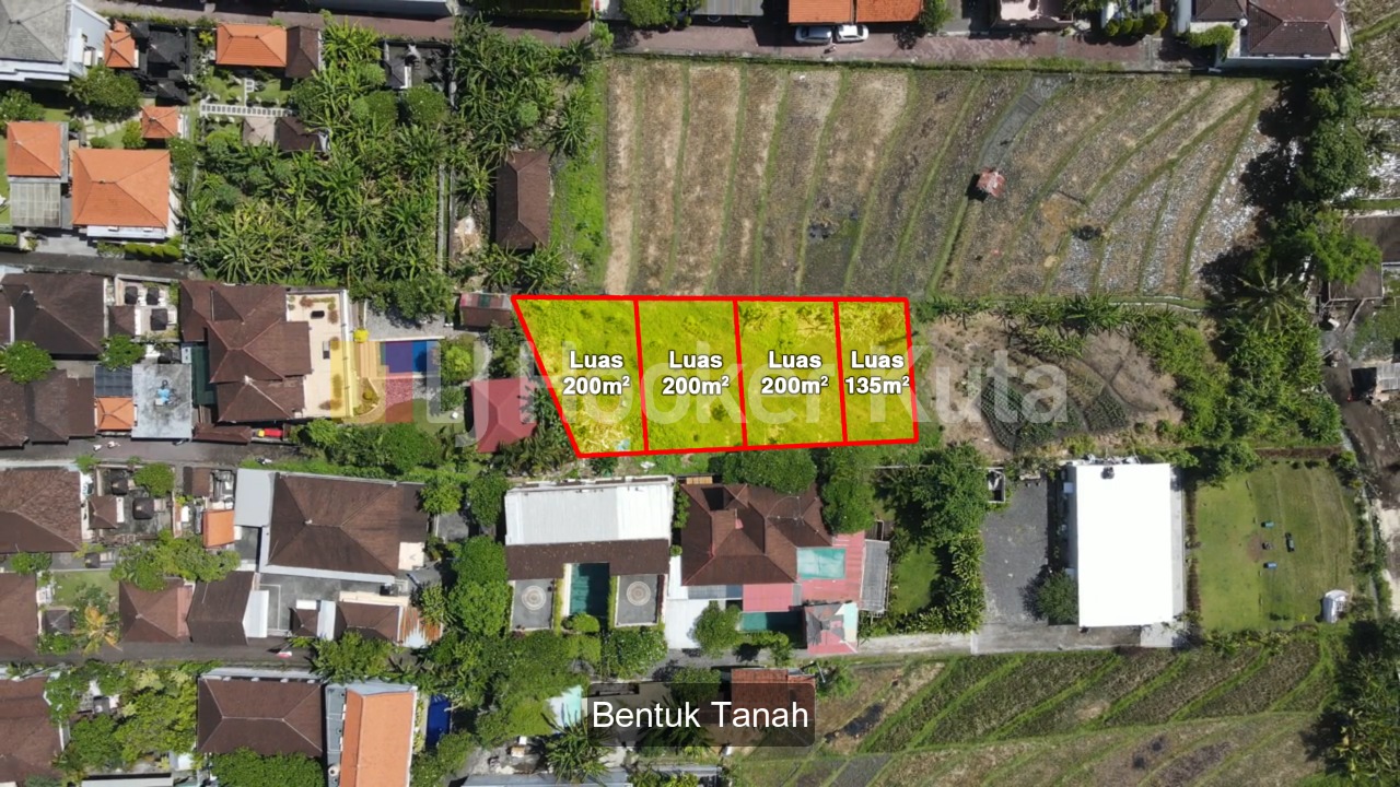 Super Hot Sale Tanah Jual Dekat Pantai Canggu Bali