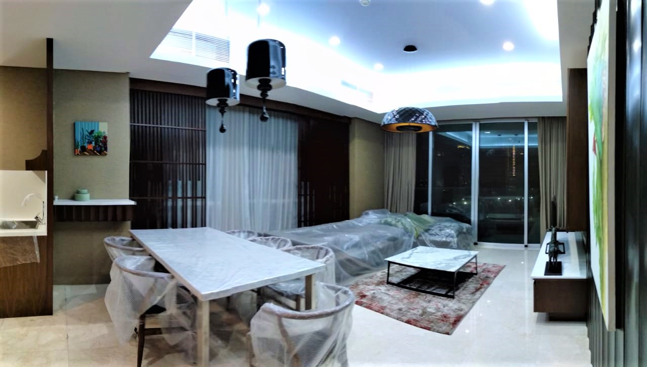 Dijual Apartemen Kemang Village Tipe 3 Kamar Tidur Kondisi Fully Furnished