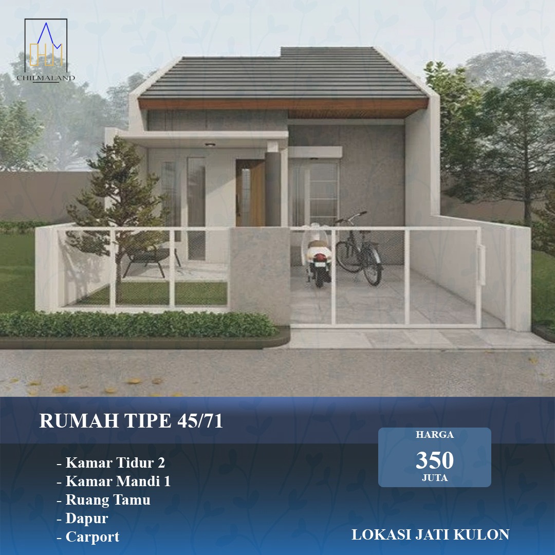 Dijual Rumah Type 36 Lokasi Sangat Strategis di Jati Kudus