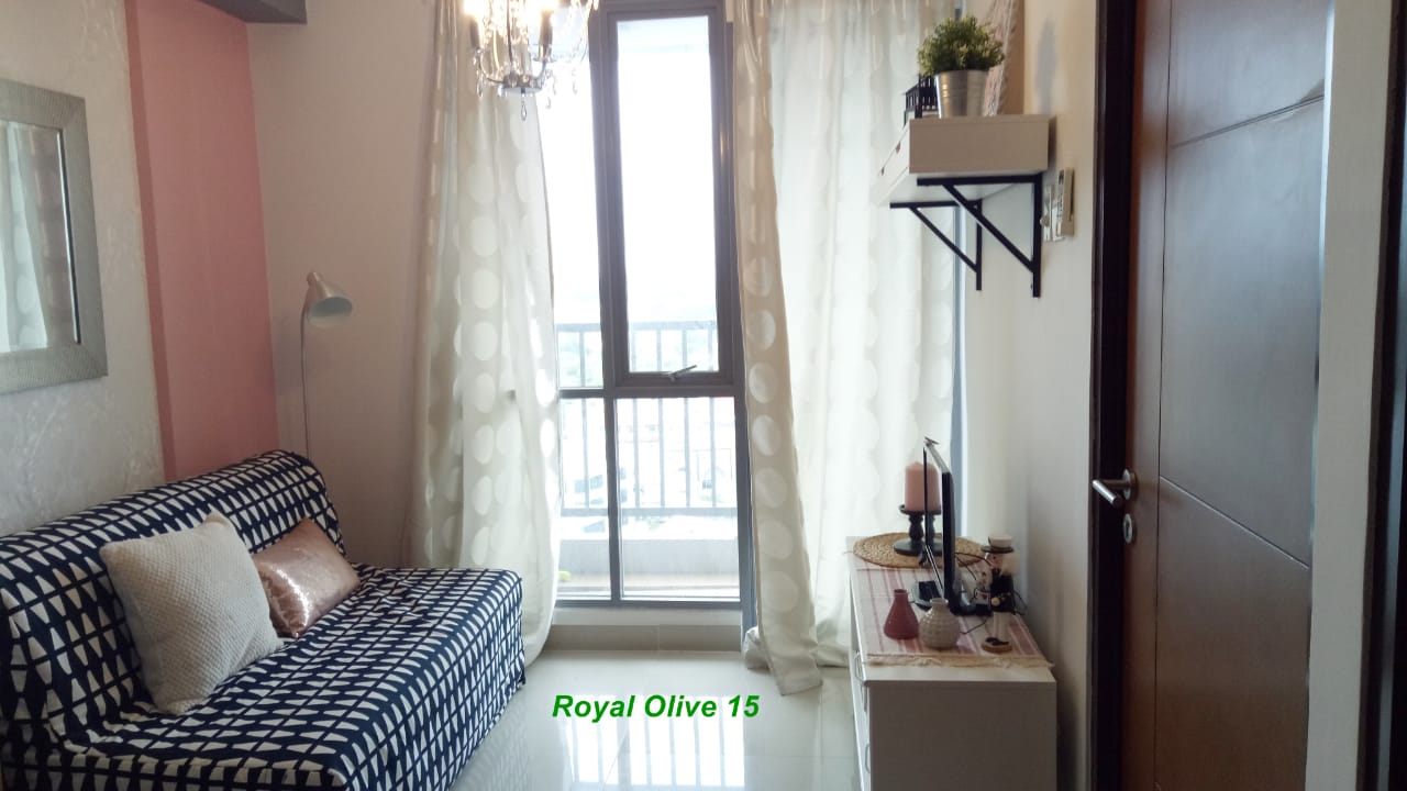 Dijual Apartemen Royal Olive Tipe 1 Bedroom Kondisi Fully Furnished