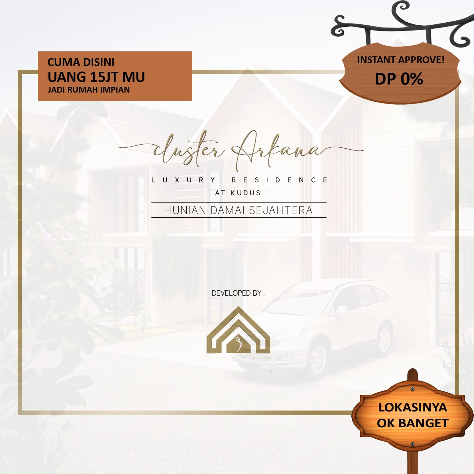 PROMO AKHIR TAHUN BELI RUMAH CLUSTER DAPAT EMAS 20 GRAM di KUDUS