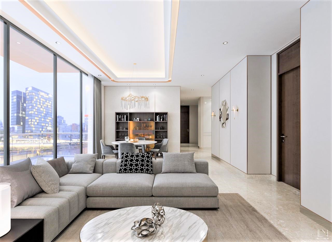 Dijual Apartemen Anandamaya Tipe 3 Kamar Tidur Kondisi Fully Furnished