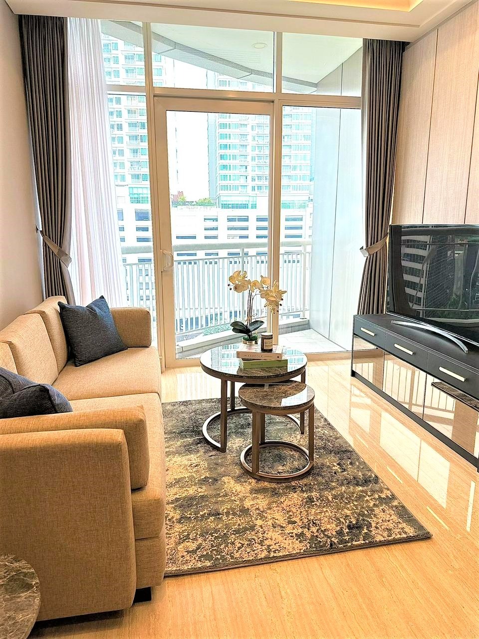 Disewakan Apartemen South Hills Tipe 2 Kamar Tidur Kondisi Fully Furnished