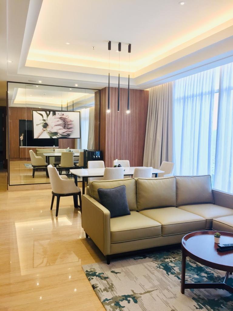 Disewakan Apartemen South Hills Tipe 3 Kamar Tidur Kondisi Fully Furnished