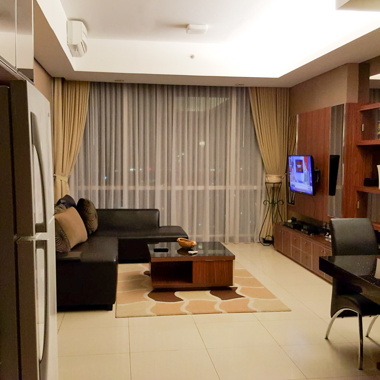 Disewakan Apartemen Kemang Village Tipe 2 Kamar Tidur Kondisi Fully Furnished