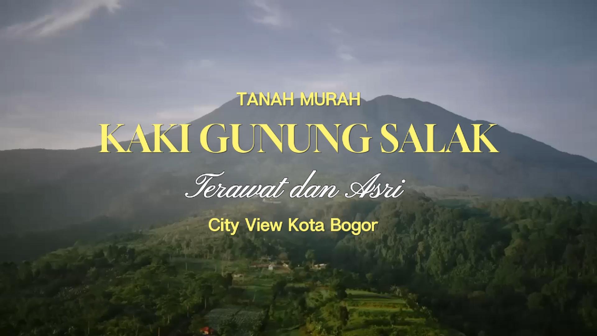 JUAL TANAH CITY VIEW KOTA BOGOR INCLUDE 40 POHON DURIAN SUDAH BERBUAH